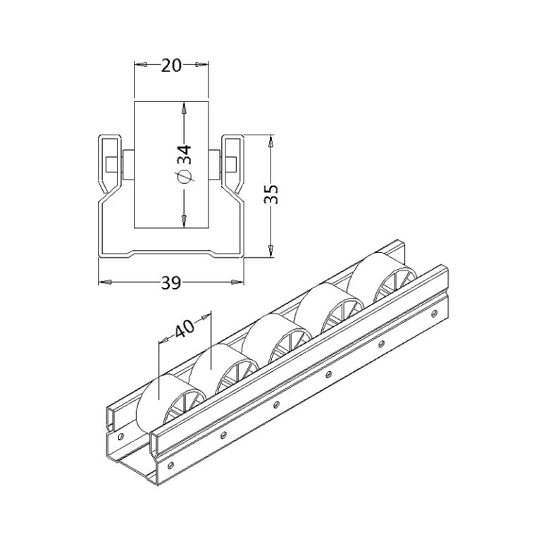 roller tracks